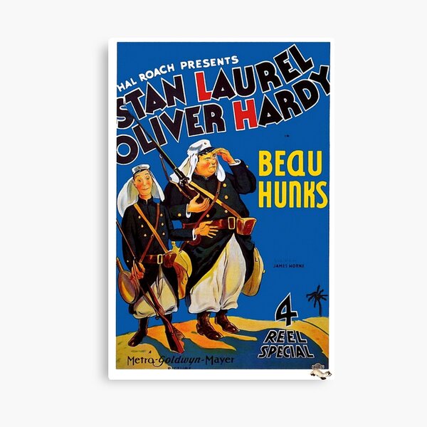 Movie Poster Merchandise Canvas Print