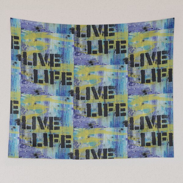 Item preview, Live life graffiti designed and sold by dineshv.