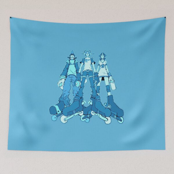 Item preview, Jet Set Radio Future (JSRF) The GGs Blue Tint designed and sold by everything4eva.