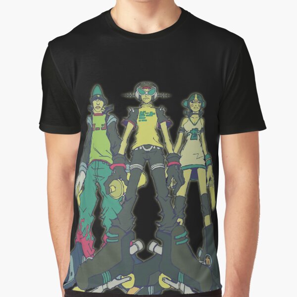 Vista previa del artículo con la obra «Jet Set Radio Future (JSRF) Los GG se desvanecieron», diseñado y vendido por everything4eva.