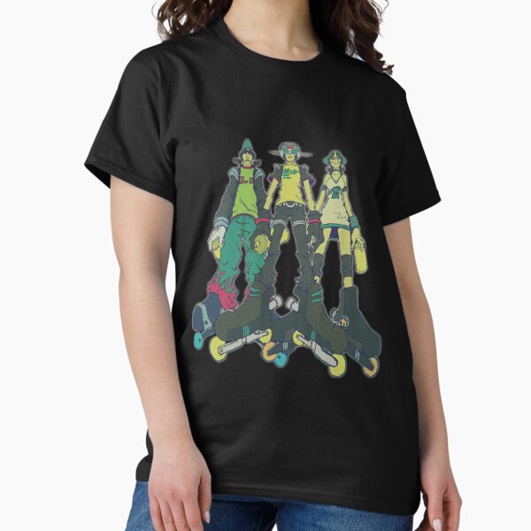 Vista previa del artículo con la obra «Jet Set Radio Future (JSRF) Los GG se desvanecieron», diseñado y vendido por everything4eva.