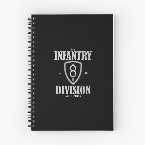 Item preview, 8th Infantry Division (distressed) designed and sold by StrongVlad.