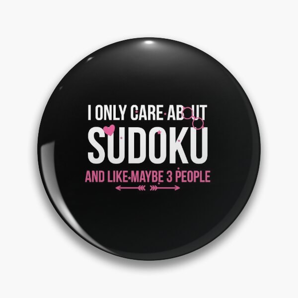 Item preview, I Only Care About Sudoku And Like Maybe 3 People designed and sold by at85productions.