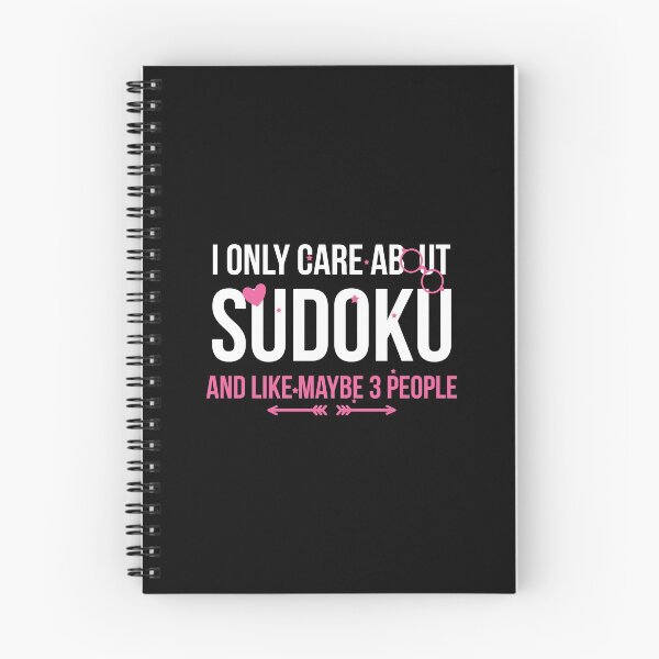 Item preview, I Only Care About Sudoku And Like Maybe 3 People designed and sold by at85productions.