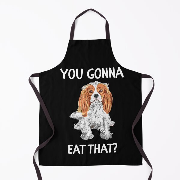 Item preview, Funny Cavalier King Charles Spaniel You Gonna Eat That? designed and sold by APrettyView.