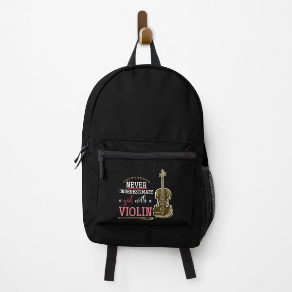 Item preview, Never Underestimate A Girl With A Violin designed and sold by bestshirtdesign.