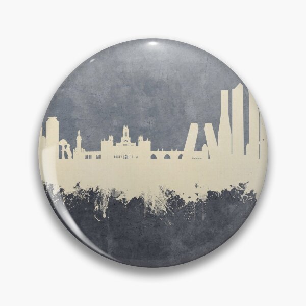 Item preview, Madrid Spain Skyline designed and sold by ArtPrints.