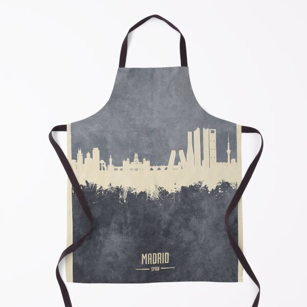 Aperçu de l'œuvre Madrid Spain Skyline créée et vendue par ArtPrints.