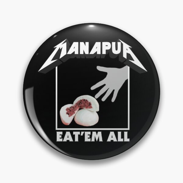 Item preview, Manapua - Eat'em All! designed and sold by LocalKineStuffs.