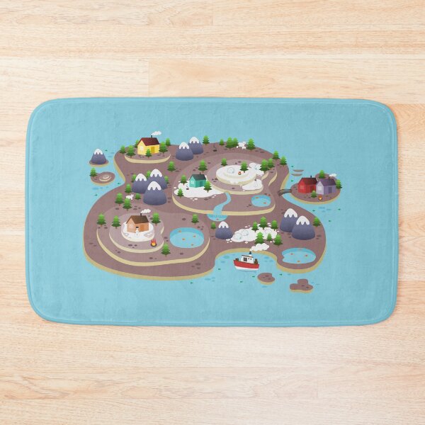 Item preview, Little Island designed and sold by wildgica.