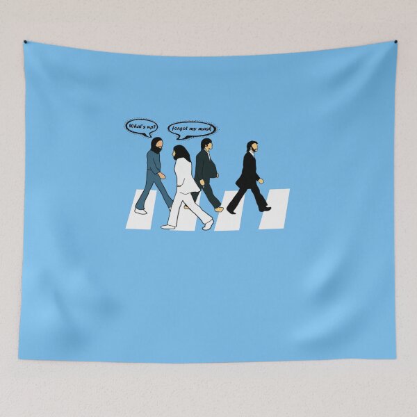 Item preview, Abbey Road John Forgets His Mask _BLue designed and sold by boxoflyrics.