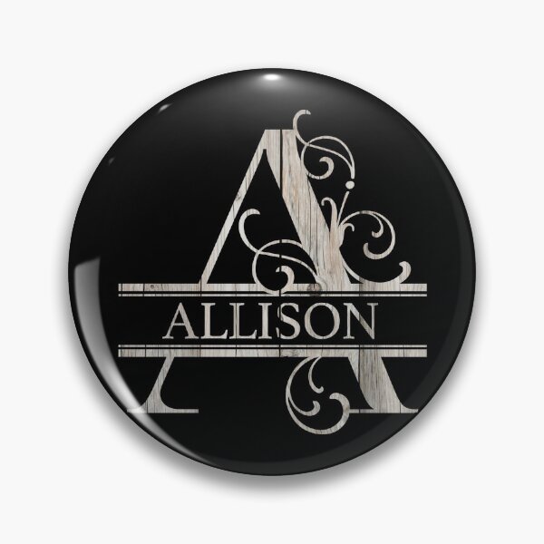 Item preview, Allison Name - Wood Style  Monogram Letter A The Allison Name Gift For Allison designed and sold by JoleneHarty.