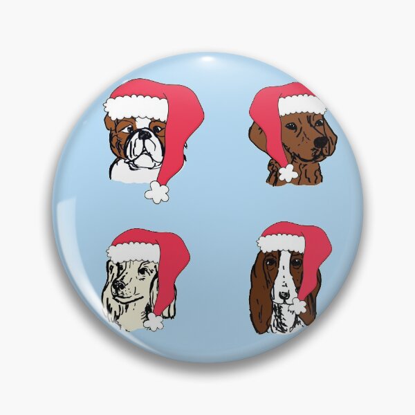 Item preview, Merry Christmas dogs designed and sold by NinaBetterNot.