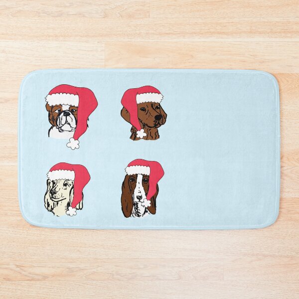 Item preview, Merry Christmas dogs designed and sold by NinaBetterNot.