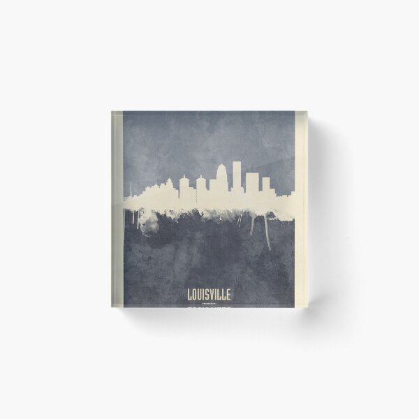 Item preview, Louisville Kentucky City Skyline designed and sold by ArtPrints.