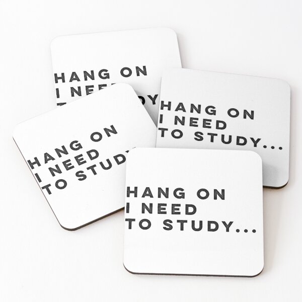 Item preview, Hang On I Need To Study designed and sold by HilariousThings.
