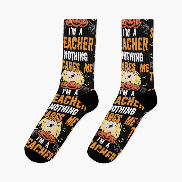 Item preview, Halloween Nothing Scares Me I'm A Teacher Funny Gift designed and sold by haselshirt.