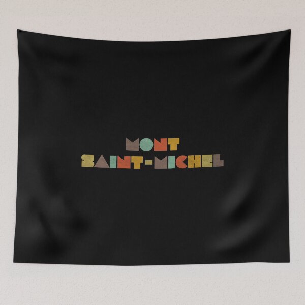 Item preview, Mont Saint-Michel Vintage designed and sold by designkitsch.