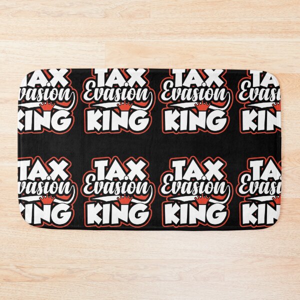 Item preview, Tax Evasion King | Amusing Taxpayer Meme designed and sold by GravitiTees.