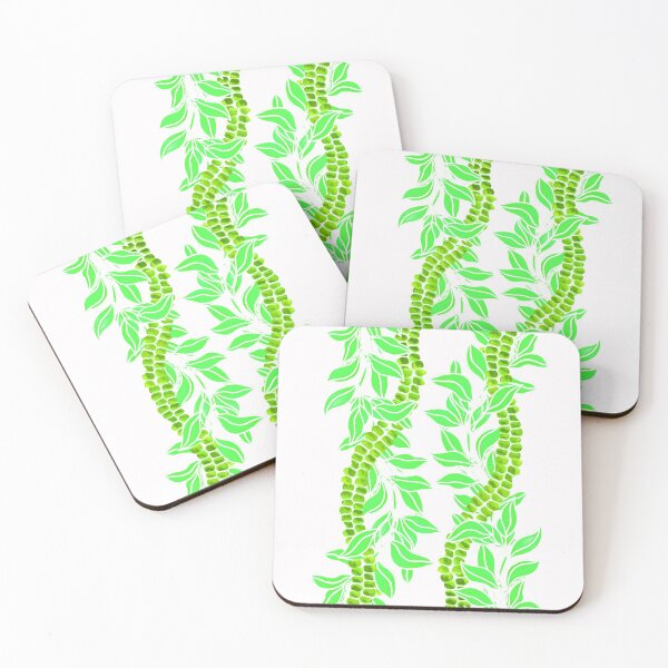 Item preview, Mokihana and Maile on White designed and sold by aloharobj.