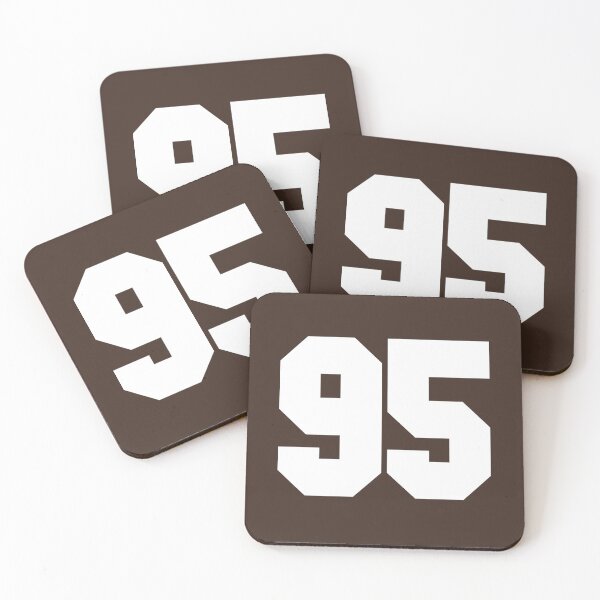 Item preview, 95 Number Cleveland Sports Ninety-Five Brown Jersey designed and sold by HelloFromAja.