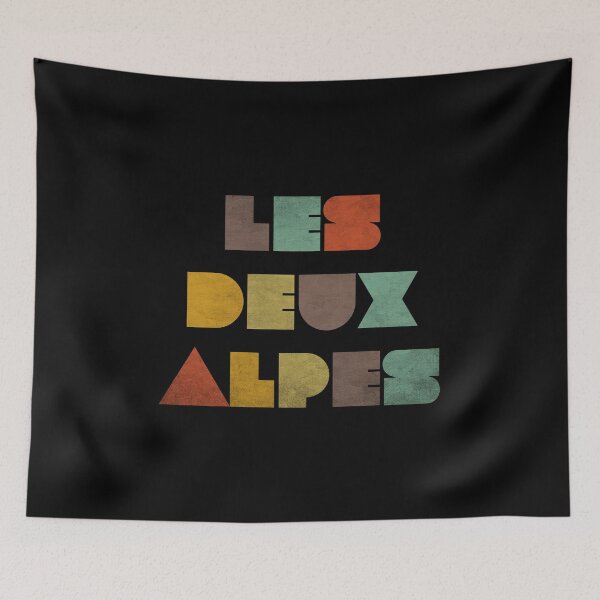 Item preview, Les Deux Alpes Vintage designed and sold by designkitsch.