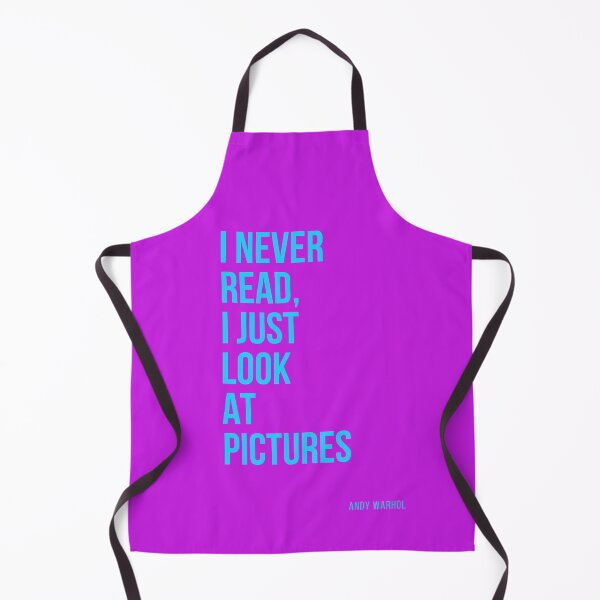 Item preview, I Never Read, I Just Look At The Pictures - Andy Warhol designed and sold by ricknosis.