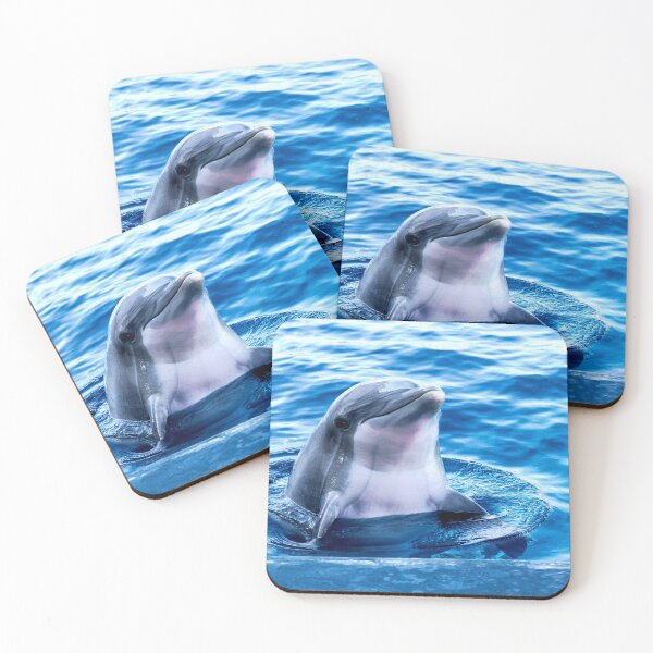 Item preview, Cute dolphin smiling pose designed and sold by Apoorv Choudhary.