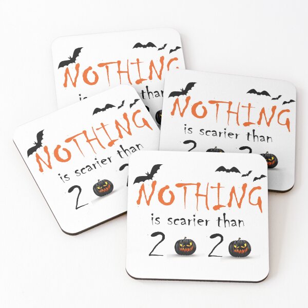 Item preview, Nothing is scarier than 2020, Funny Halloween, Funny Halloween, Happy Halloween , 2020 Halloween , Funny Quote  designed and sold by TshirtTyou.