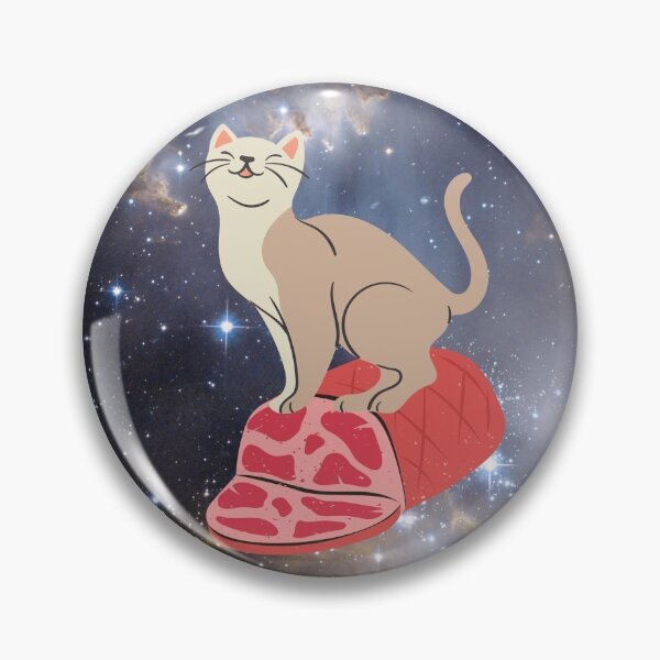 Item preview, Cat and Ham in Galaxy designed and sold by SpicyCherrys.