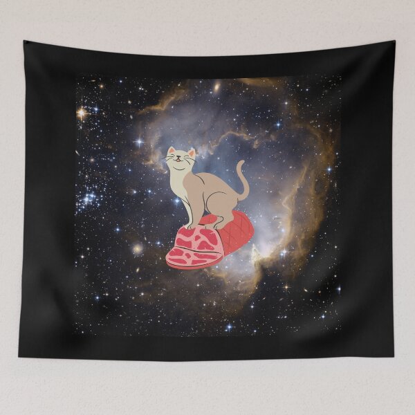 Item preview, Cat and Ham in Galaxy designed and sold by SpicyCherrys.