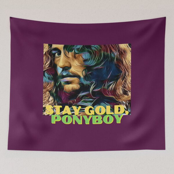 Item preview, Stay Gold, Ponyboy designed and sold by HamiltonmagicTs.