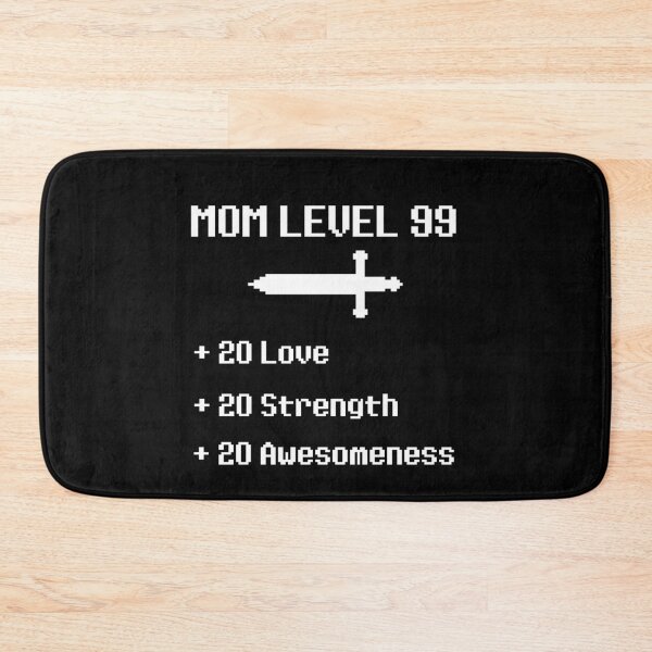 Item preview, Mom Level 99 RPG Video Game - Mothers Day Birthday Gift designed and sold by Superhero Gear.