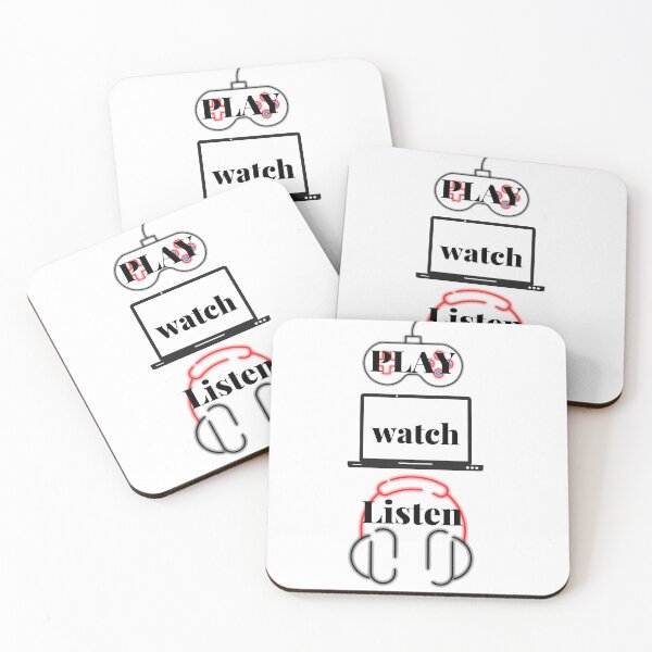 Item preview, Play Watch Listen designed and sold by The Full Cart.