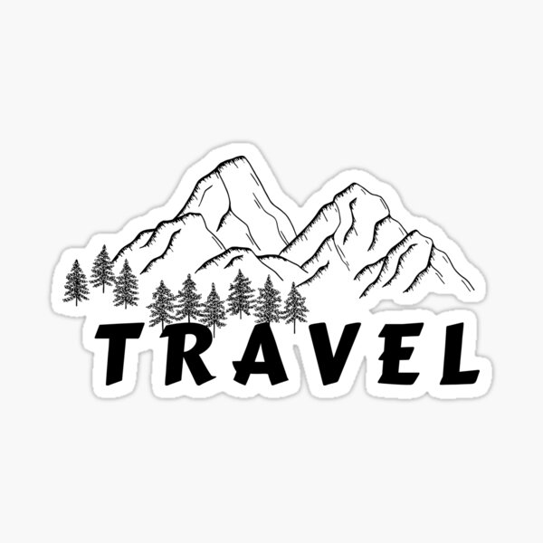 TRAVEL  Sticker