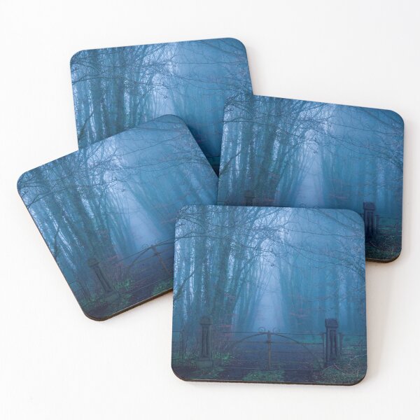 Item preview, Irish Landscape Prints, Foggy Woods, County Carlow, Ireland Wall Art designed and sold by Fergal Gleeson.