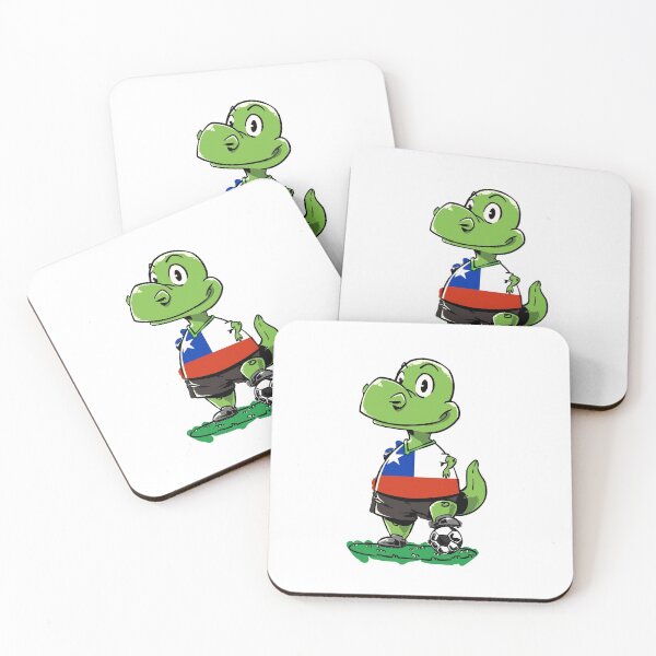 Item preview, Soccer Dinosaur - Chile designed and sold by iHeartDinosaurs.