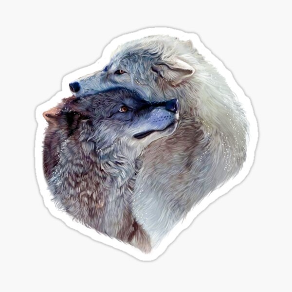Artikel-Vorschau von Wolf Paar Geschenke, designt und verkauft von Barnissim.