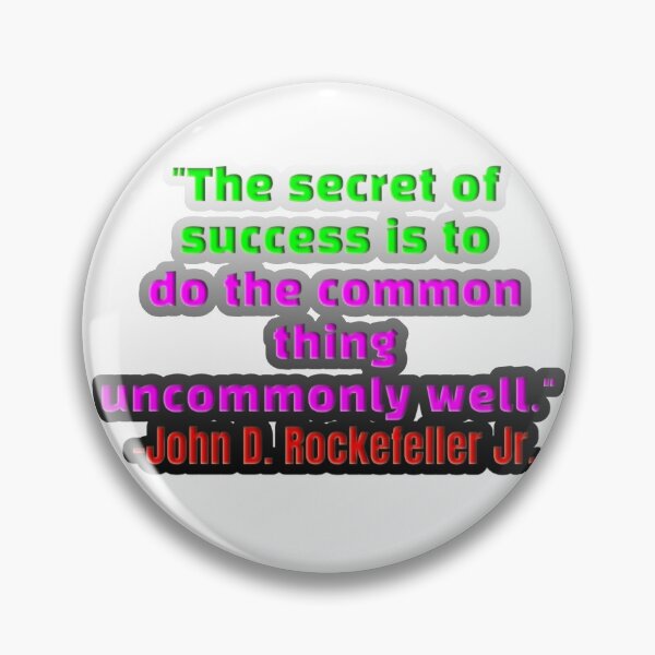 Item preview, John Rockefeller Quotes designed and sold by QuotesDogma.