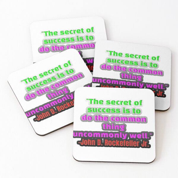 Item preview, John Rockefeller Quotes designed and sold by QuotesDogma.