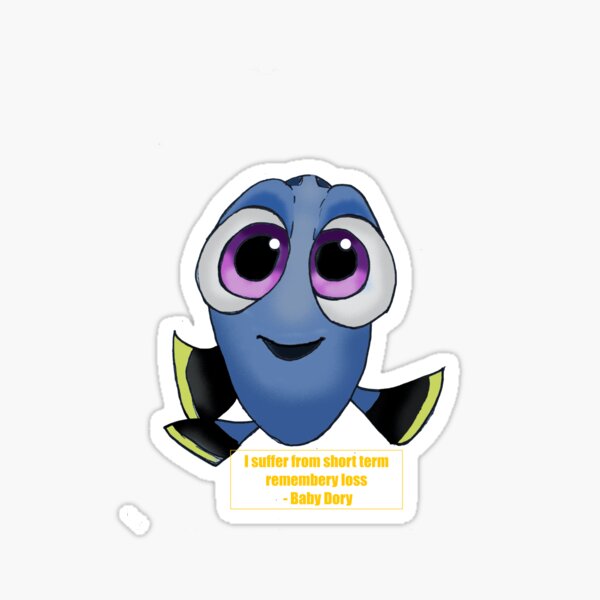 Stickers Sur Le Theme Baby Dory Redbubble