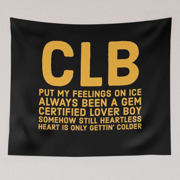 Item preview, CLB Certified Lover Boy Drake Lyrics designed and sold by Vago.