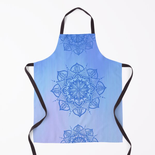 Item preview, Blue ombre mandala designed and sold by bohoDecor.
