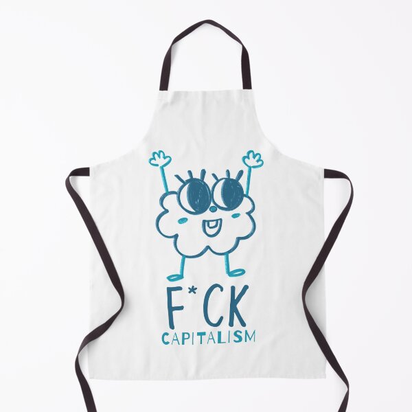 Item preview, F*ck Capitalim - Funny Happy Socialist Cloud designed and sold by Anthrocosmos.