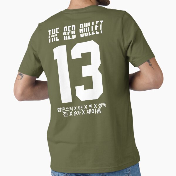 BTS THE RED BULLETツアーTシャツ BTS Official T Shirt 2014 LIVE TRILOGY Episode 2 Red Bullet