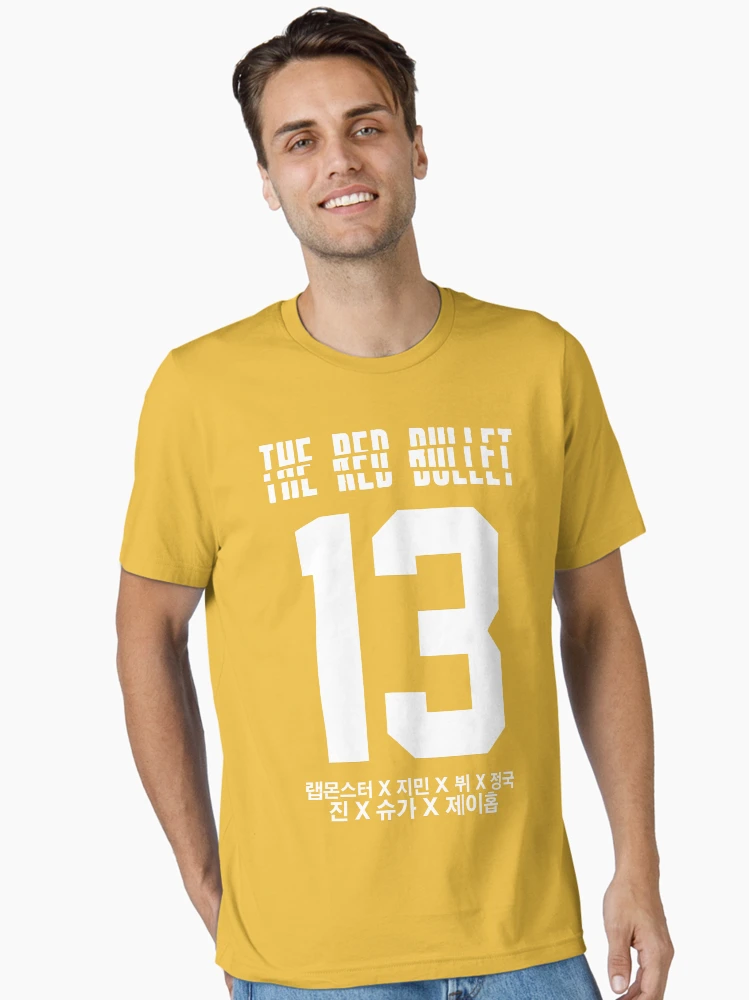 BTS THE RED BULLETツアーTシャツ BTS Official T Shirt 2014 LIVE TRILOGY Episode 2 Red Bullet