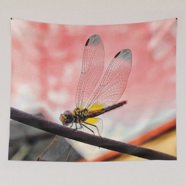 Item preview, Dragon Fly and Pink SKy designed and sold by Indra Agrawal.