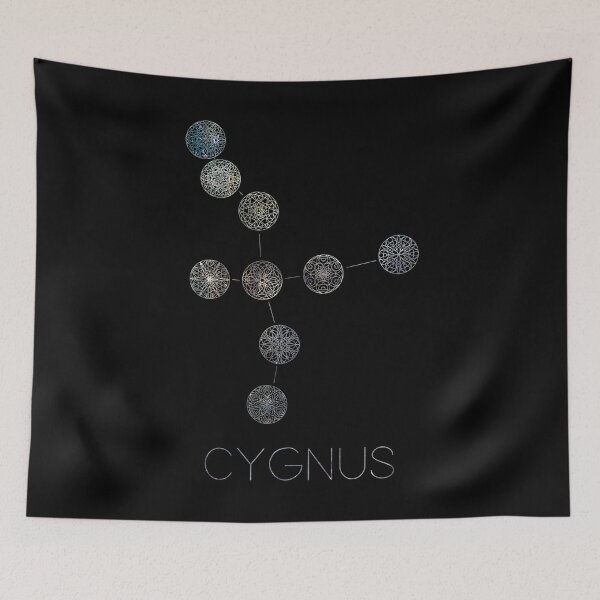 Item preview, Cygnus Constellation Mandalas designed and sold by MetaPhyStore.