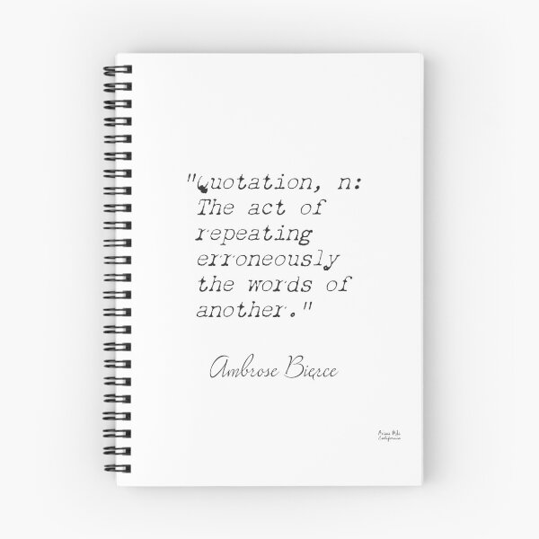 Item preview, quote 21, Ambrose Bierce. designed and sold by Ariana Mila -  Awesome quotes.