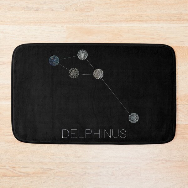 Item preview, Delphinus Constellation Mandalas designed and sold by MetaPhyStore.